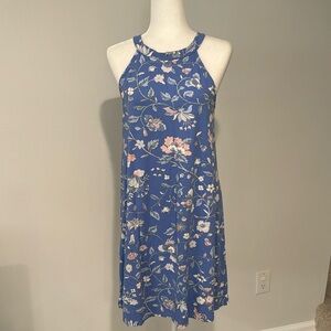 LOFT Sleeveless Floral Dress - Size Medium